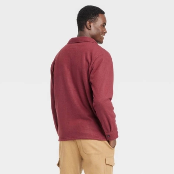 Goodfellow NWT Men's Burgundy Jacket Sz L - Picture 3 of 11